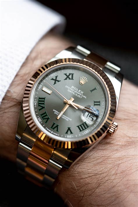 wimbledon rose gold rolex|datejust 41 wimbledon rose gold.